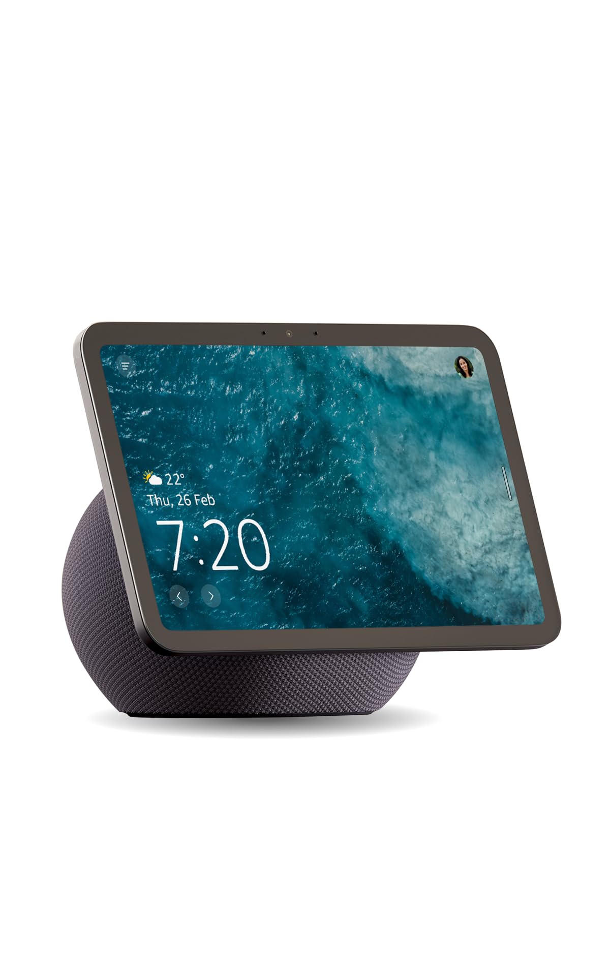 Amazon Echo Show 8 (newest model), vibrant 8.7" HD display with spatial audio & Alexa, new sleek design, smart home controls, 2x bass speaker, 13 MP camera, bluetooth, Graphite - Image 3